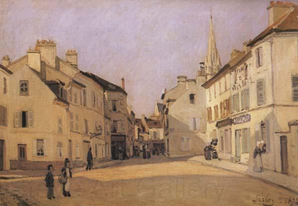 Alfred Sisley Square in Argenteuil Spain oil painting art